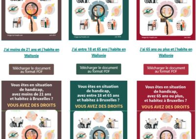 Livrets « j&rsquo;ai des droits » pour connaitre les aides disponibles